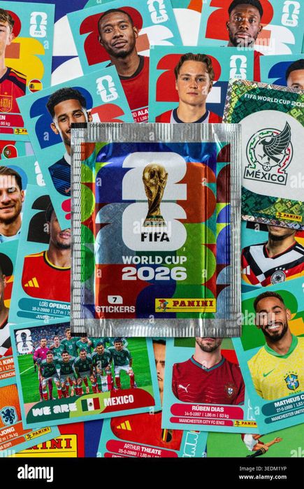 Stickere Panini WC 2026
