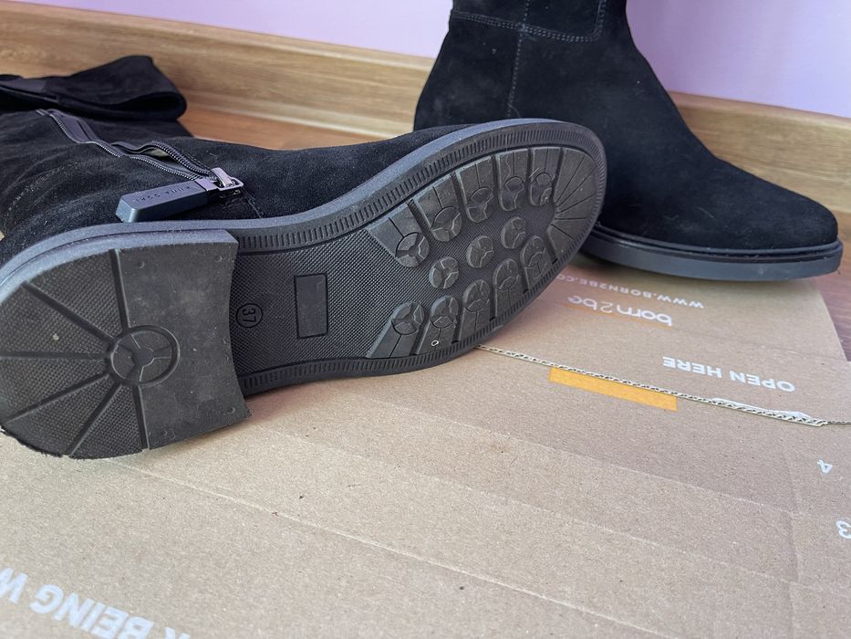 Cizme Anna Cori Camoscio piele intoarsa