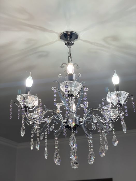 Люстры хрустальные, 2шт