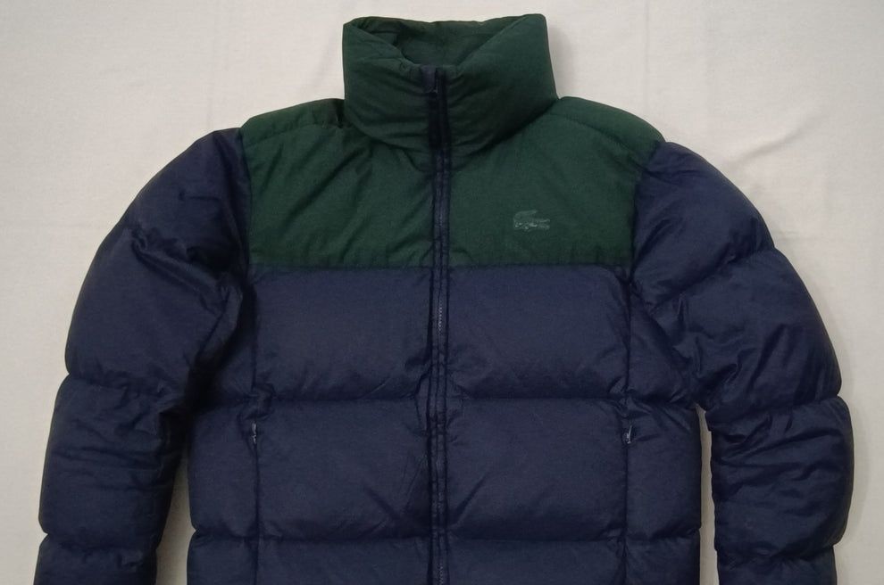 Lacoste Down Puffer Bomber Jacket оригинално пухено яке S топло зимно яке пухенка пух