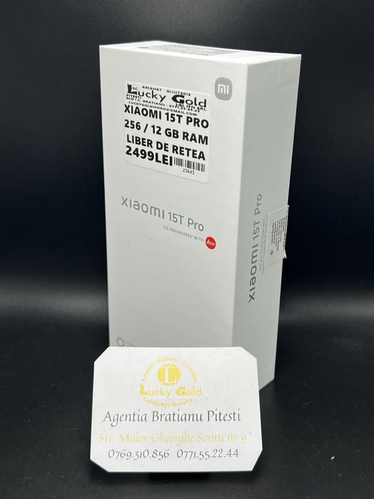 Xiaomi 15t pro 256/12 gb sigilat cod 23643