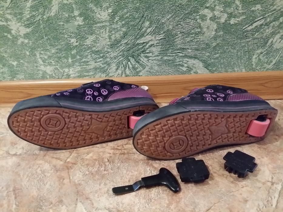 кроссовки ролики