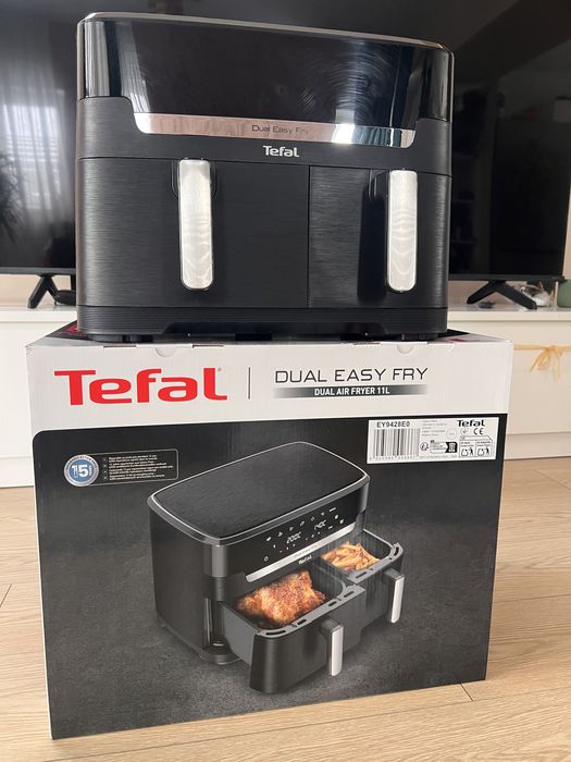 Air Fryer Tefal dual easy fry  11l garantie