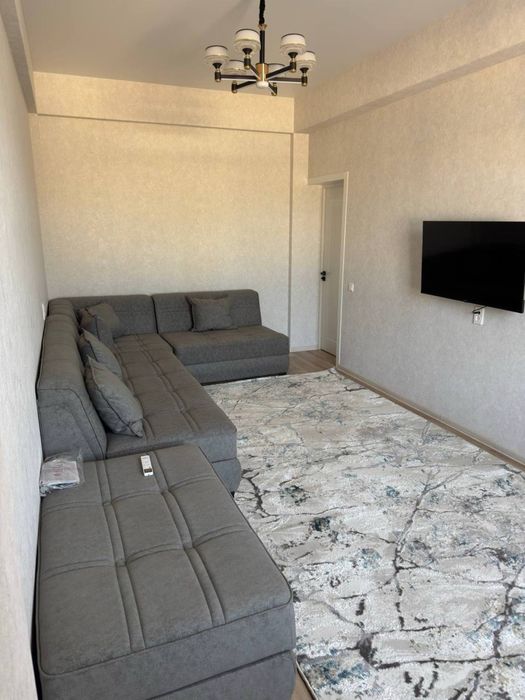 2х комнатная с мебелью и техникой в новостройке | 10 микрорайон