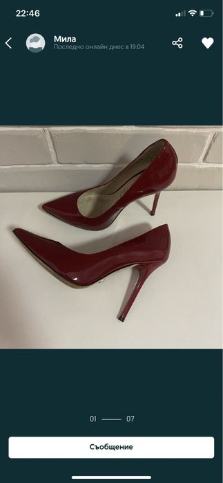 Buffalo обувки на висок ток