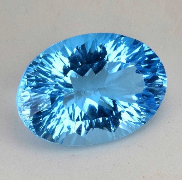 Topaz albastru natural Swiss Blue 41.19 ct
