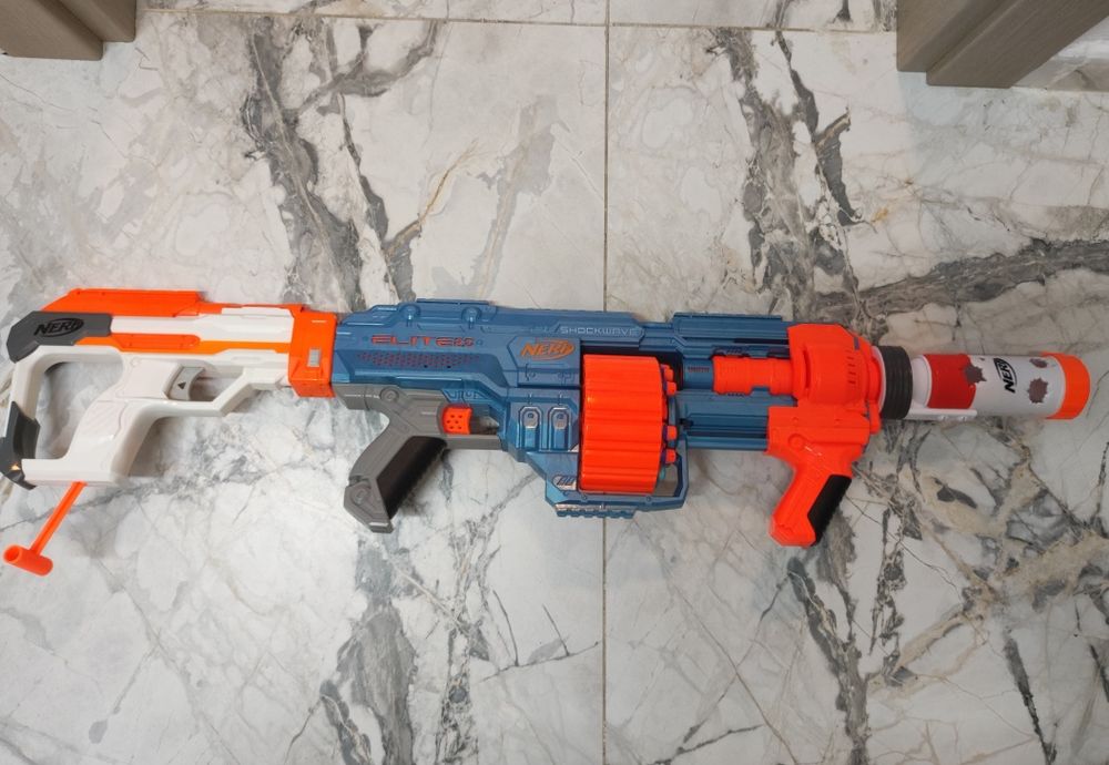 Nerf Elite Shockwave Modificat