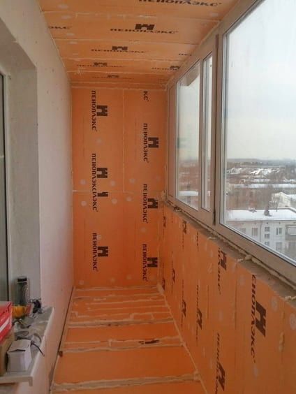 Ремонт утепление балконов