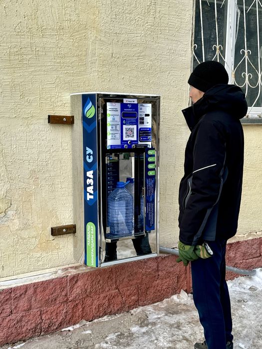 Модуль розлива, Внешний блок для водомата