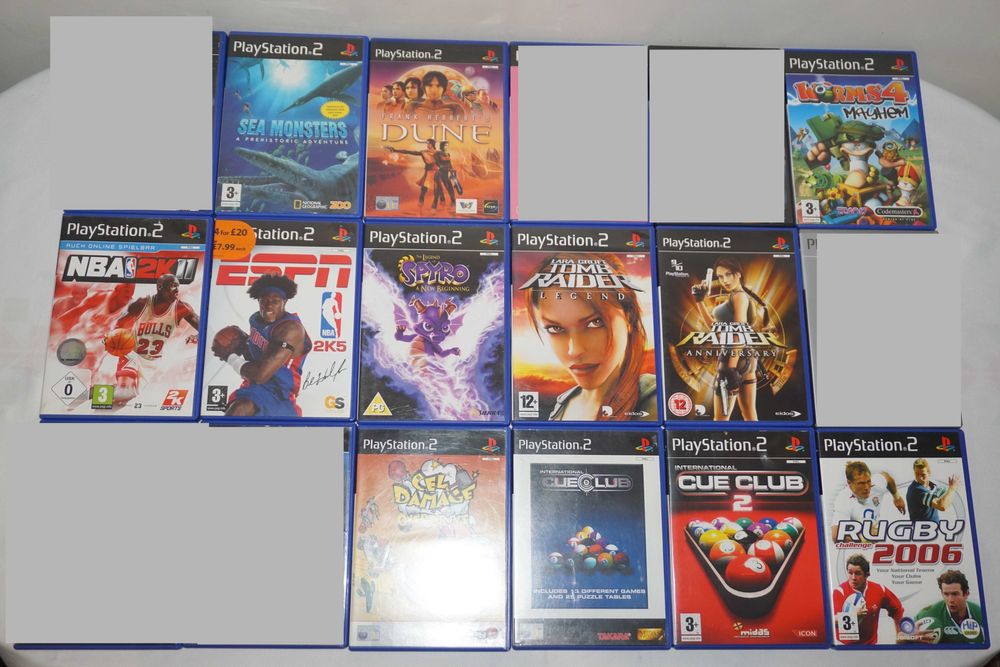 Лот от 187 игри за PS2 Turok/50 Cent/Star Wars/Ratchet And Clank/Sonic