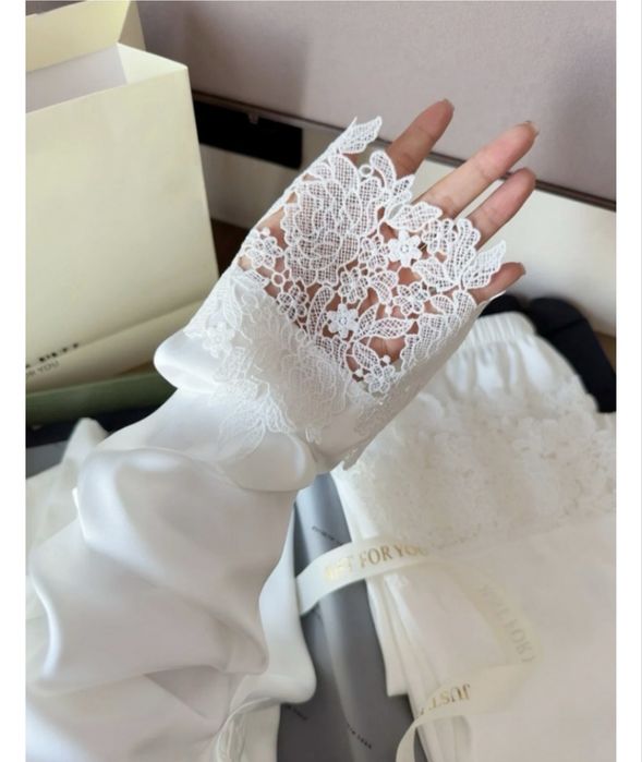 Пижама двойка с кружевами