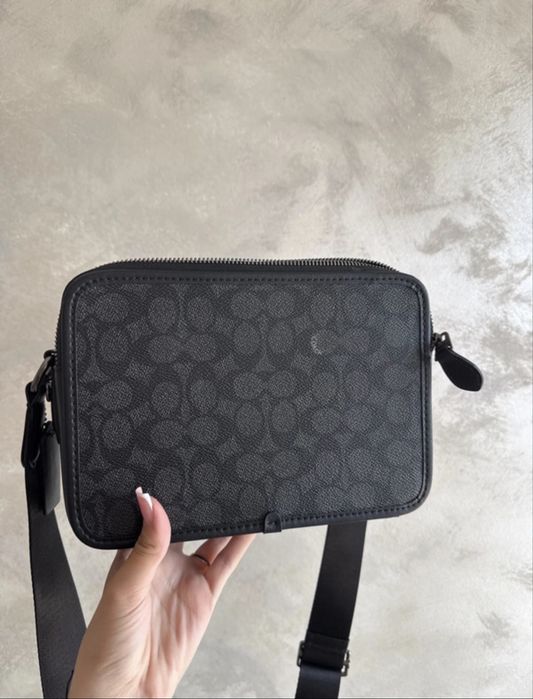 Coach Charter Crossbody 24 Signature Canvas