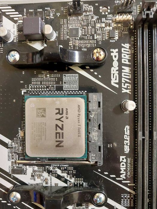 AMD Ryzen 5 5600X + AsRock X570M Pro4