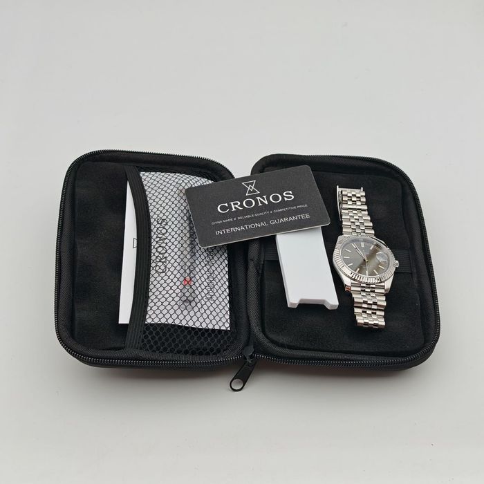 Cronos L6046M  Datejust homage Gun Automatic