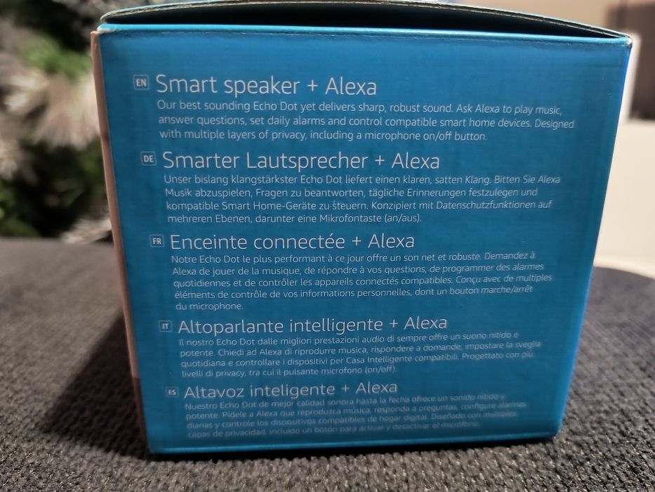 Alexa echo dot5 нова