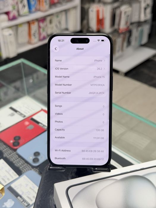 Apple iPhone 15 128Gb Black