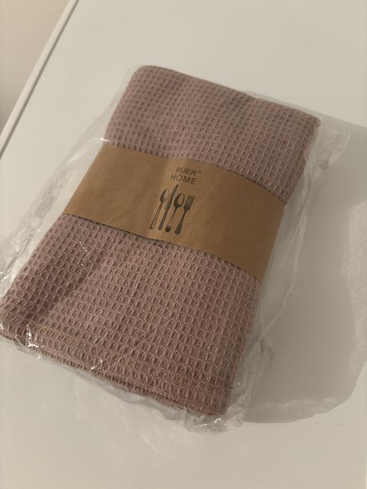 Кухонные вафельние полотенца