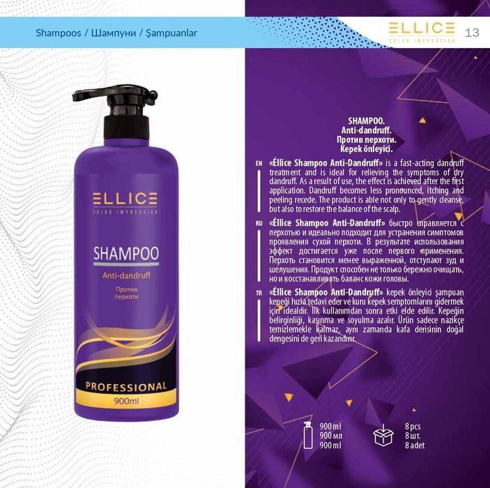 ELLICE Professional maxsulaotlari