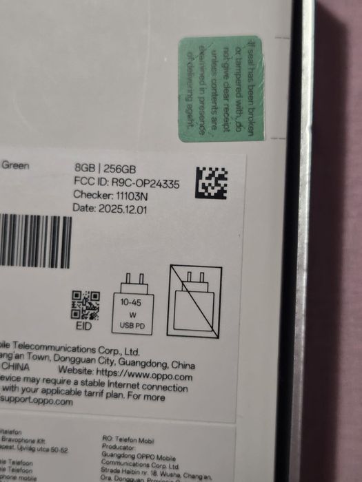 Oppo Reno 14 F Model 5 G