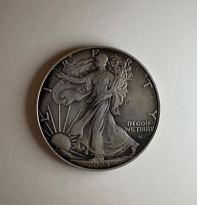 Инвестиционная монета 1 доллар орел США