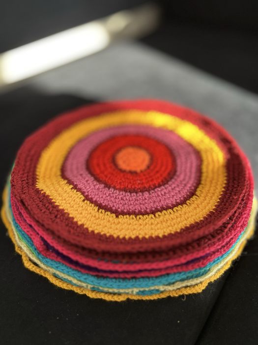 Продам вязаные подставки под табак,в дорба