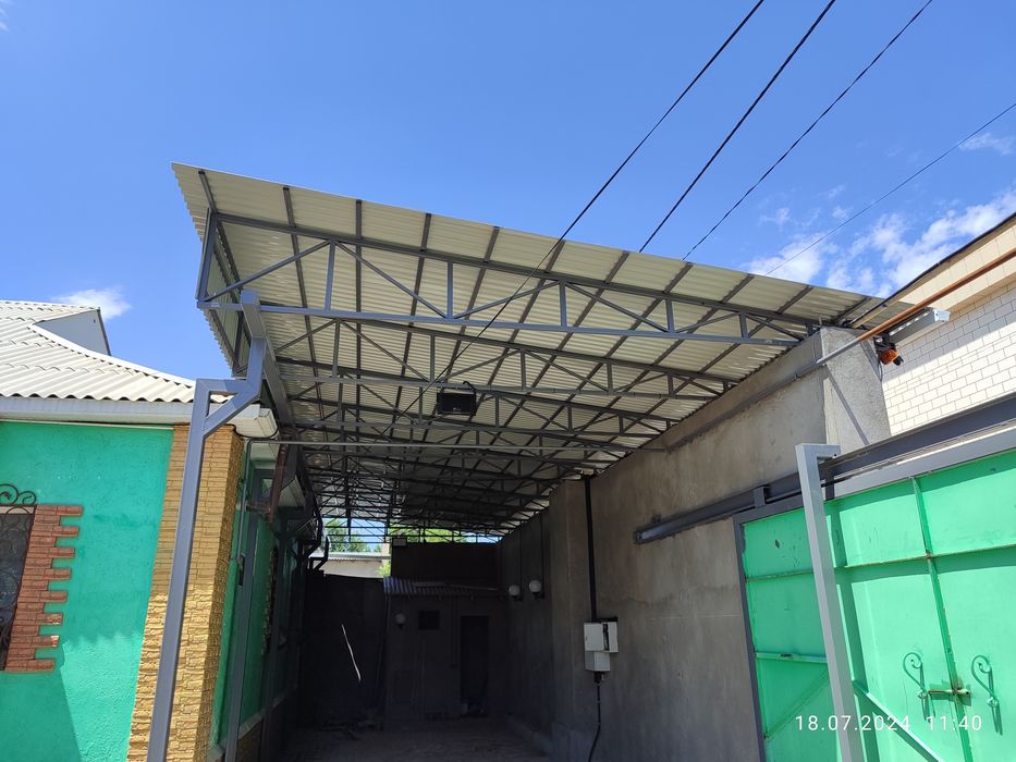 Арка Навес варота тапшан