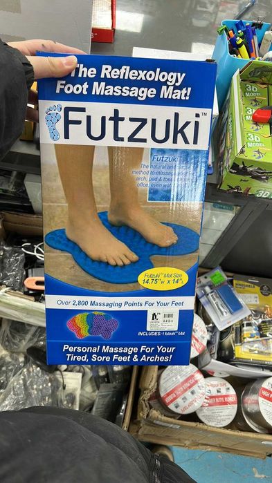 НЕМСКА Уникална Лечебна Стелка За Рефлексотерапия FUTZUKI + ЛЕД ФЕНЕР