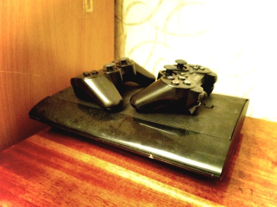 Ps3 super slim (прошитая) Руль и Педали