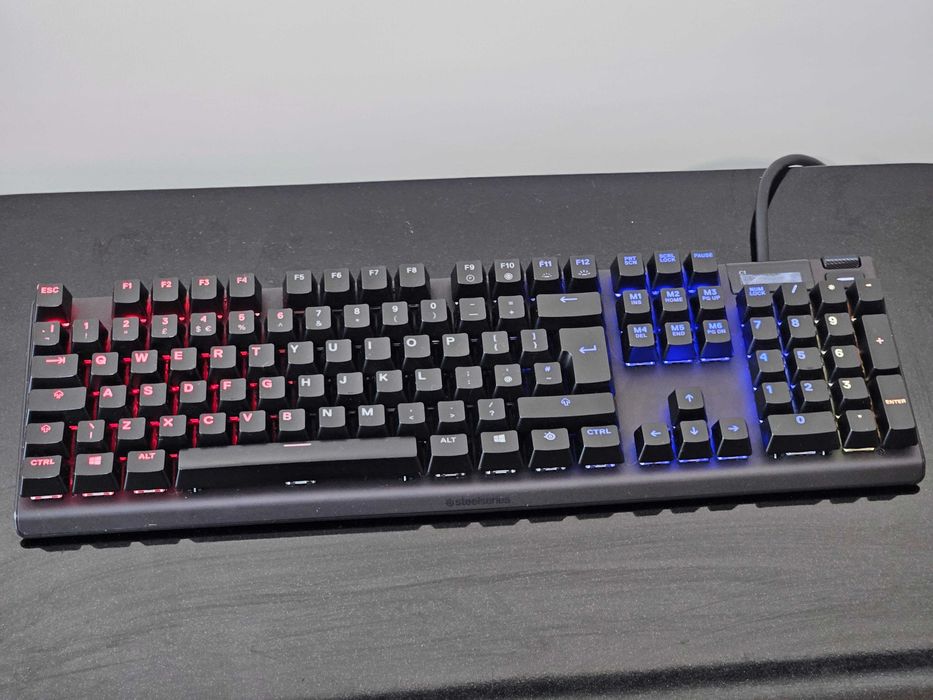 SteelSeries Apex Pro | Механична геймърска клавиатура | OmniPoint | RGB | OLED дисплей