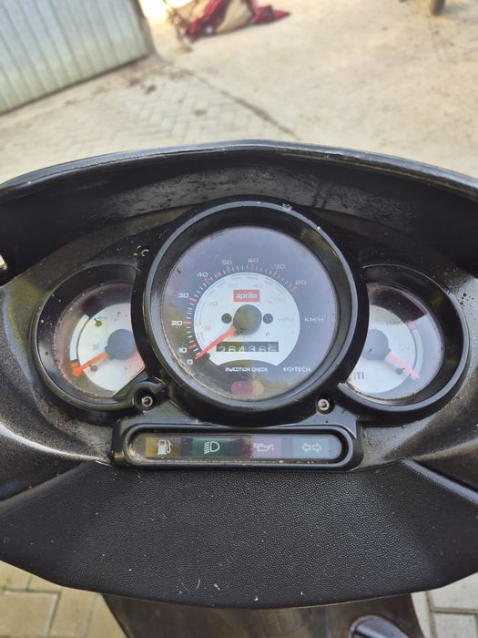 Piaggio Torpedo + Aprilia SR GP1