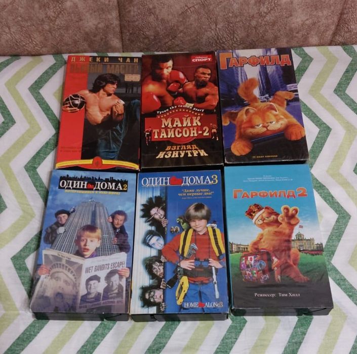 Видео-кассеты и DVD диски