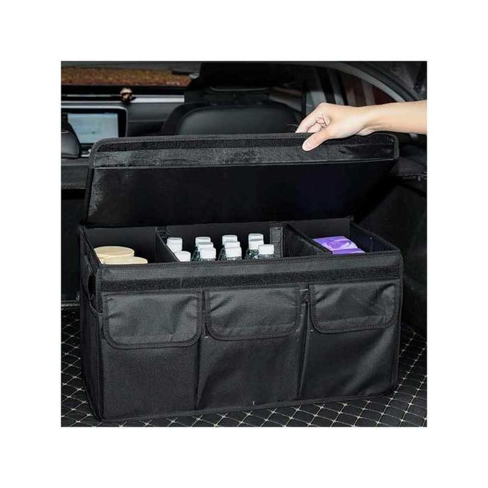 Сгаваем органайзер за багажник с капак за кола - 48 см