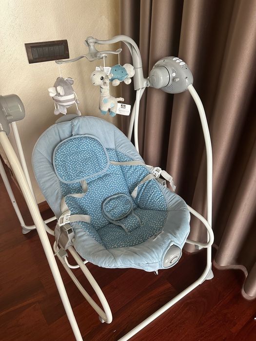 LORELLI Classic Електрическа люлка-шезлонг 2в1