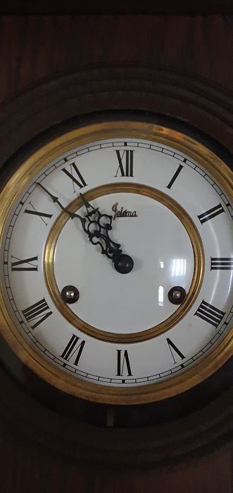 Vand ceas cu pendul si gong "Jolema"1920 stare perfecta!