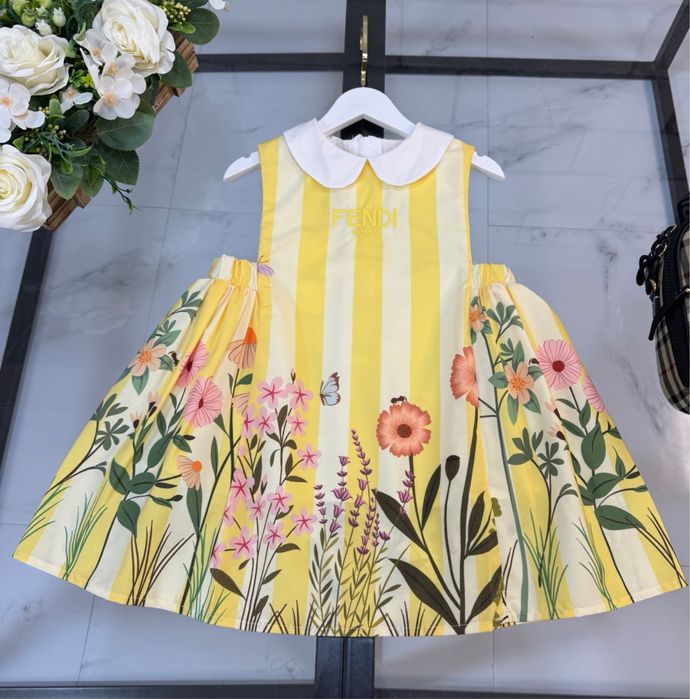 Детска рокля Fendi-4,5,6,7,8 години