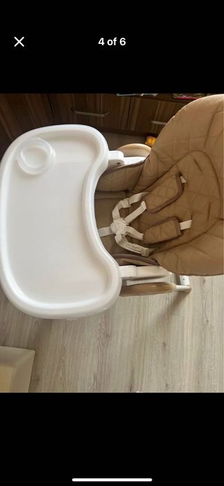 Lorelli столче за хранене. Подарък  лигавник и подложка за хранене