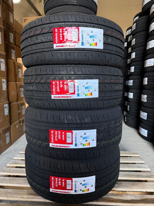Летни гуми спортпакет 245/45R19 + 275/40R19 FRONWAY EURUS 08 комплект