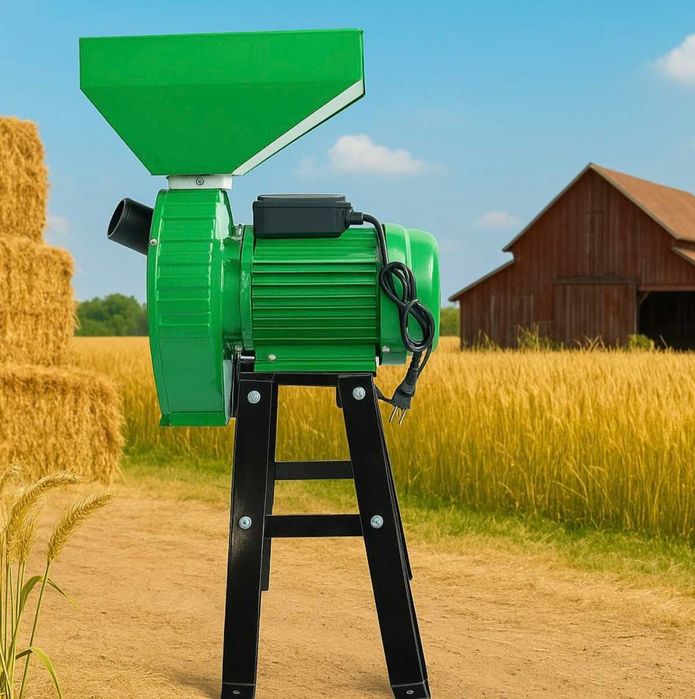 Фуражомелка Професионална 3.9kW ChromeStar Ярмомелка + 4 сита