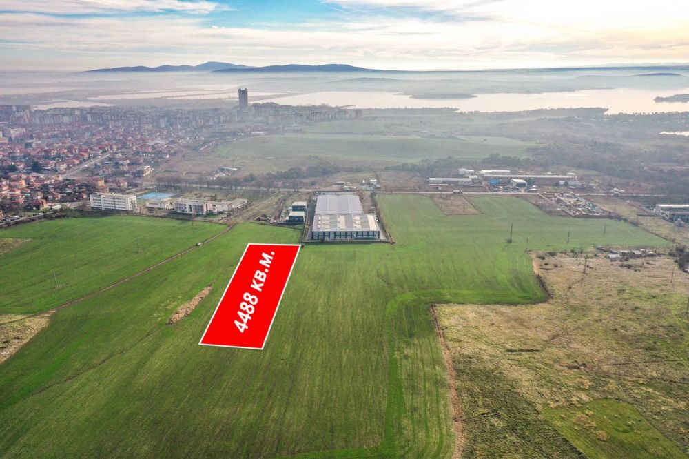 Продава се Парцел в Бургас, Меден рудник - зона А - 4488 кв.м за 100 €/кв.м - Снимка #1