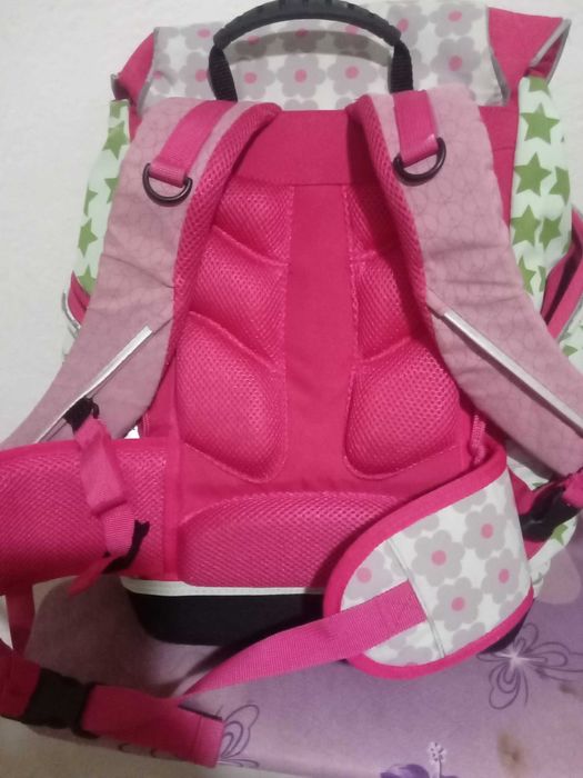 ученическа раница тип куфарче, ортопедична ученическа раница