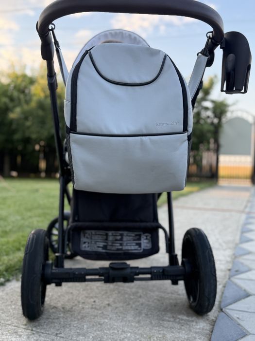 Krausman – Carucior 3 in 1 Rider Soft Light Grey