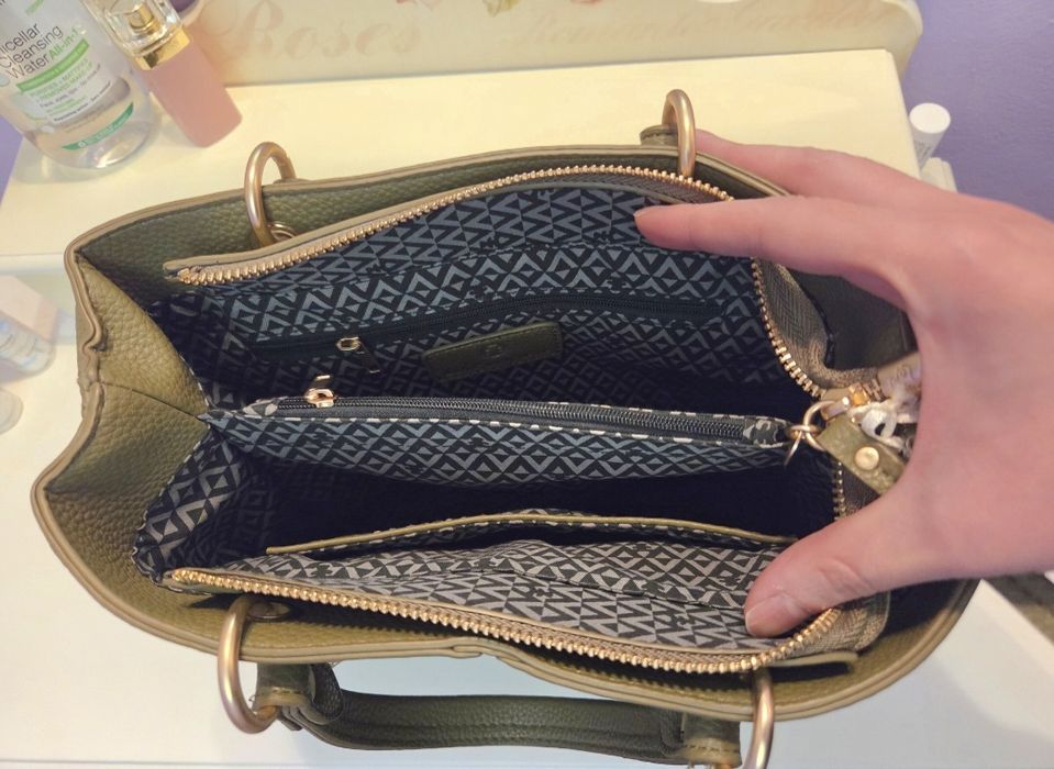 Разкошна чанта Lulu castagnette