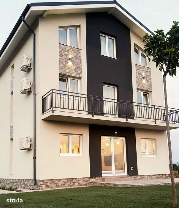 Vila 5 camere Otopeni, Ferme, Aeroport, P+1+2M, teren 330mp-0%comision