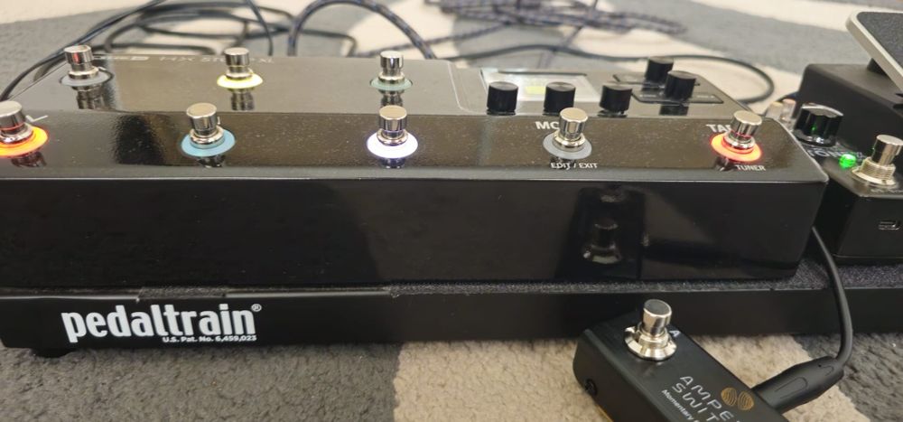Line 6 HX Stomp XL + ToneX One + Pedaltrain – setup complet