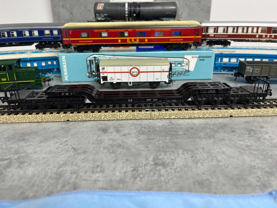 vagoane Marklin, Liliput, Fleischmann trenuleț electric scara HO