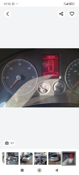 Golf 5 plus 2006 1.9 diesel