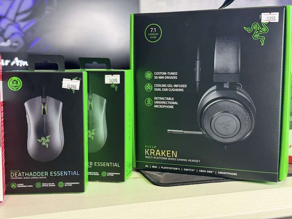 Продам игровые мышки, новые!!