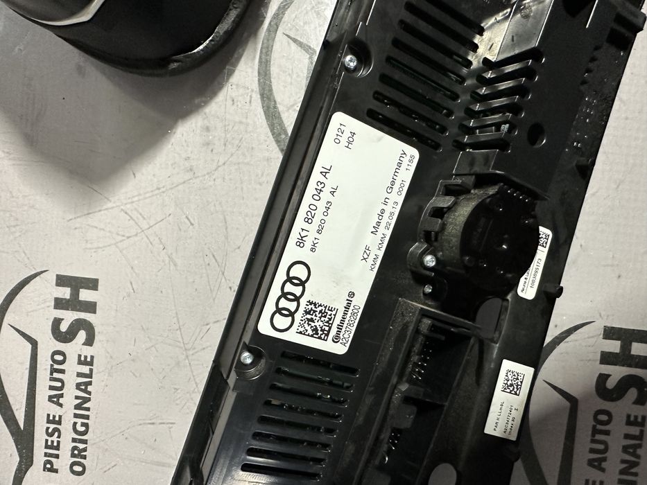 Ceasuri bord panou climatronic Audi Q5 8R Facelift 2013 ACC Distronic