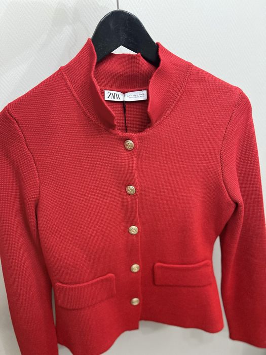 Кардиган Zara красный