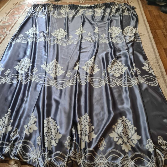 Тюль  золотистая